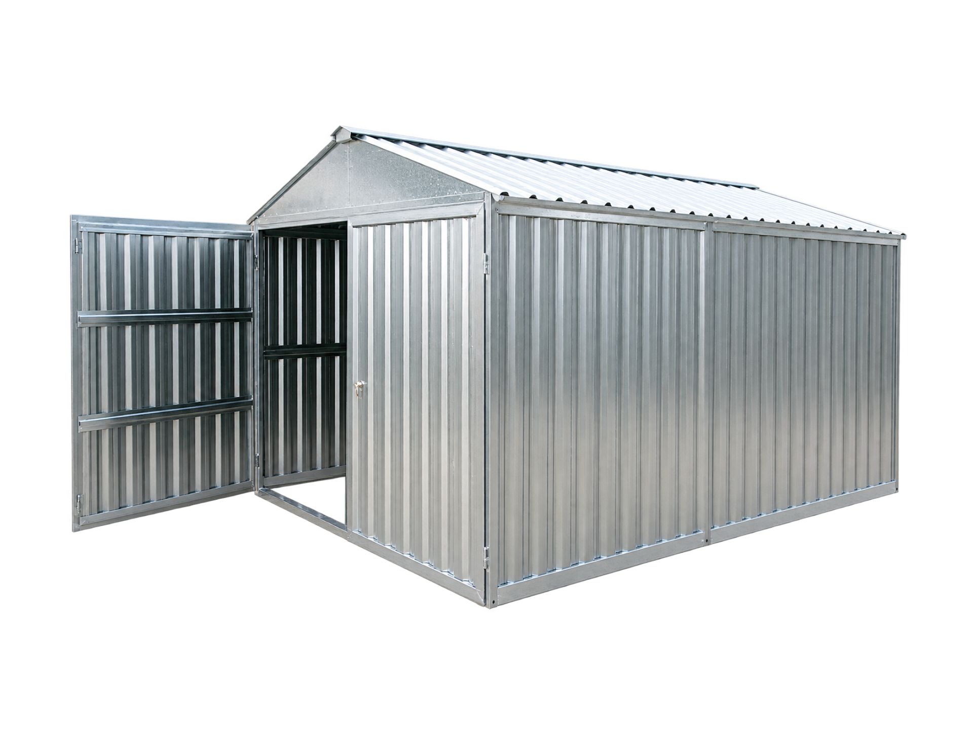 Box in lamiera zincata