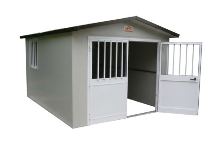 Box WEB con porta a due battenti