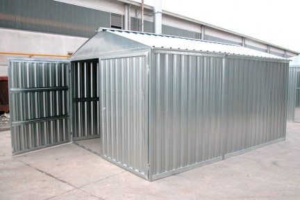 Box tetto a due falde